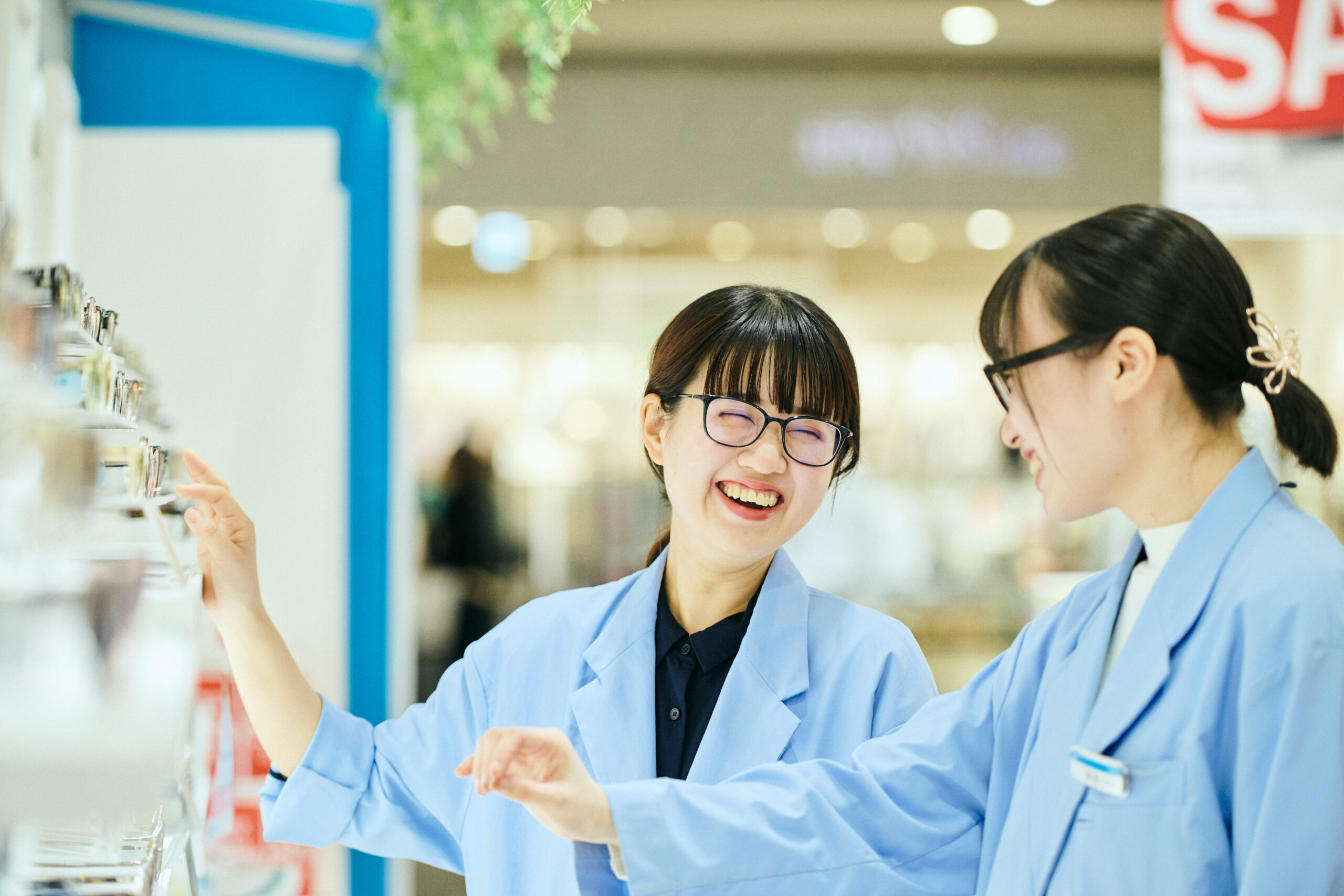 幅広い世代の人と関わりながら、自分も周囲も成長できる環境があります